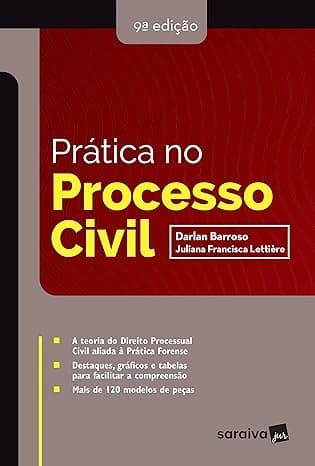 Capa do livro Prática no Processo Civil