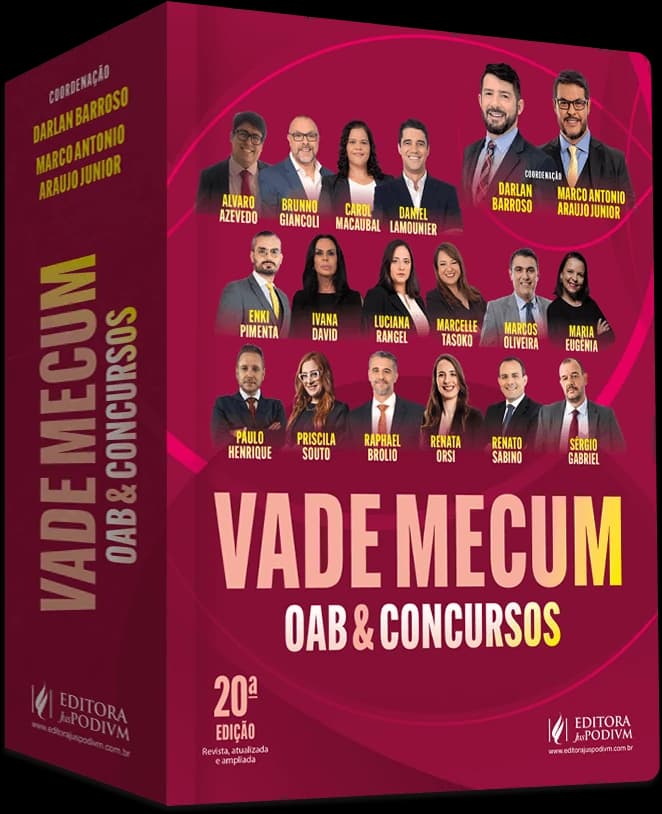 Capa do livro Vade Mecum OAB & Concursos